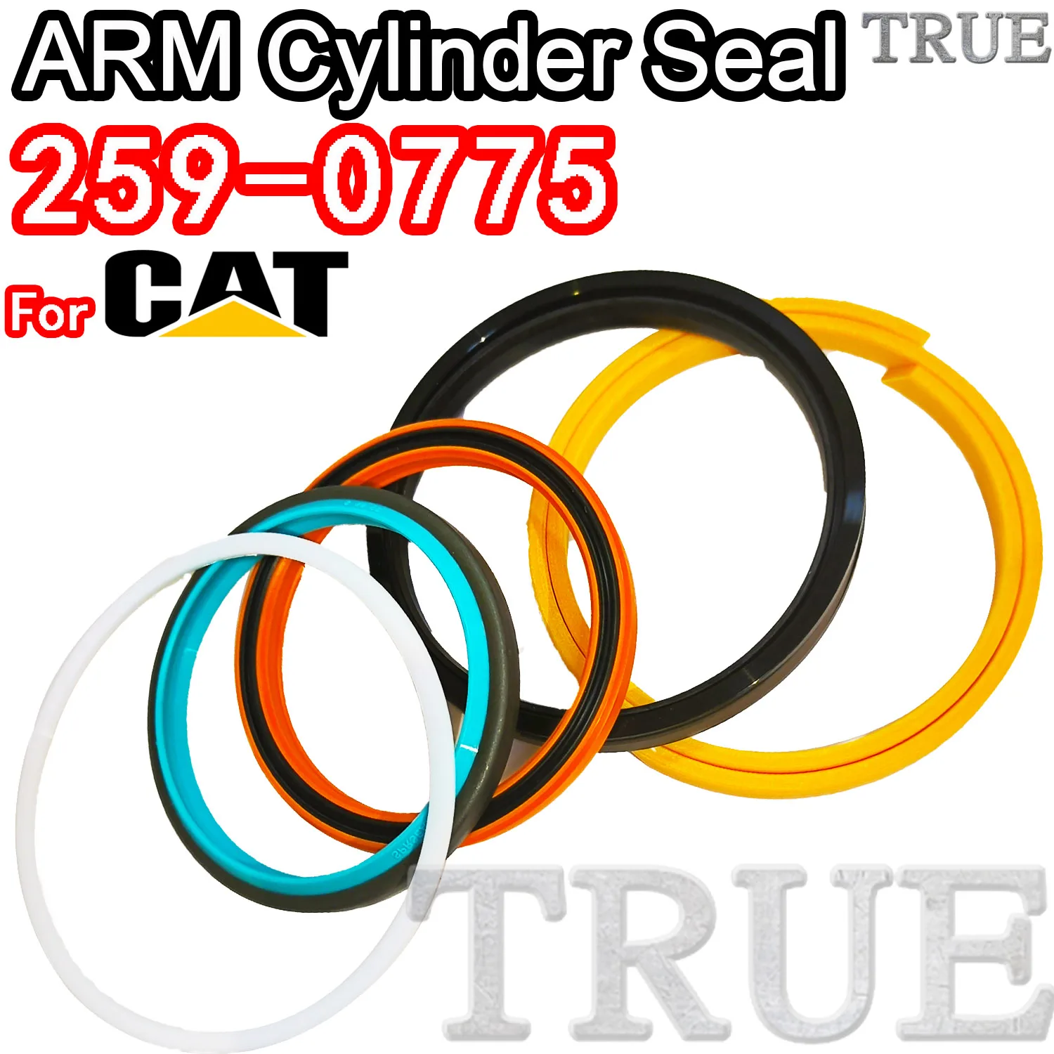 

For Caterpillar CAT 259-0775 320-D ARM 2590775 Excavator Oil Seals Kit Repair Nitrile NBR Nok Washer Skf Service Maintenance