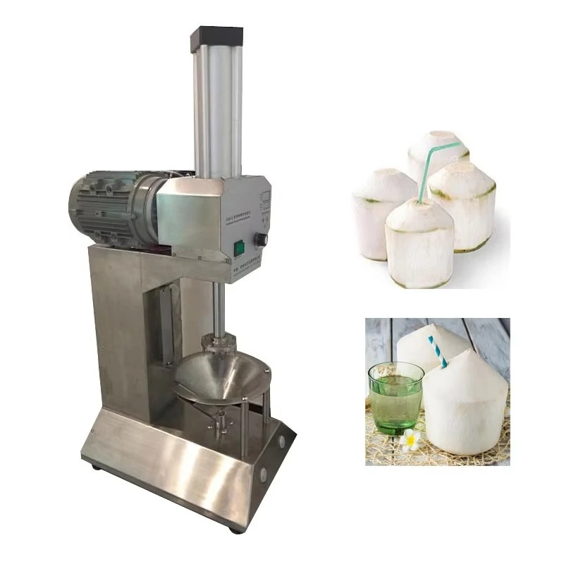 FOODLINE Coconut Machine Automatic Coconut Trimming Peeling Machine For Tropical Fruit Export Processing Enterprise