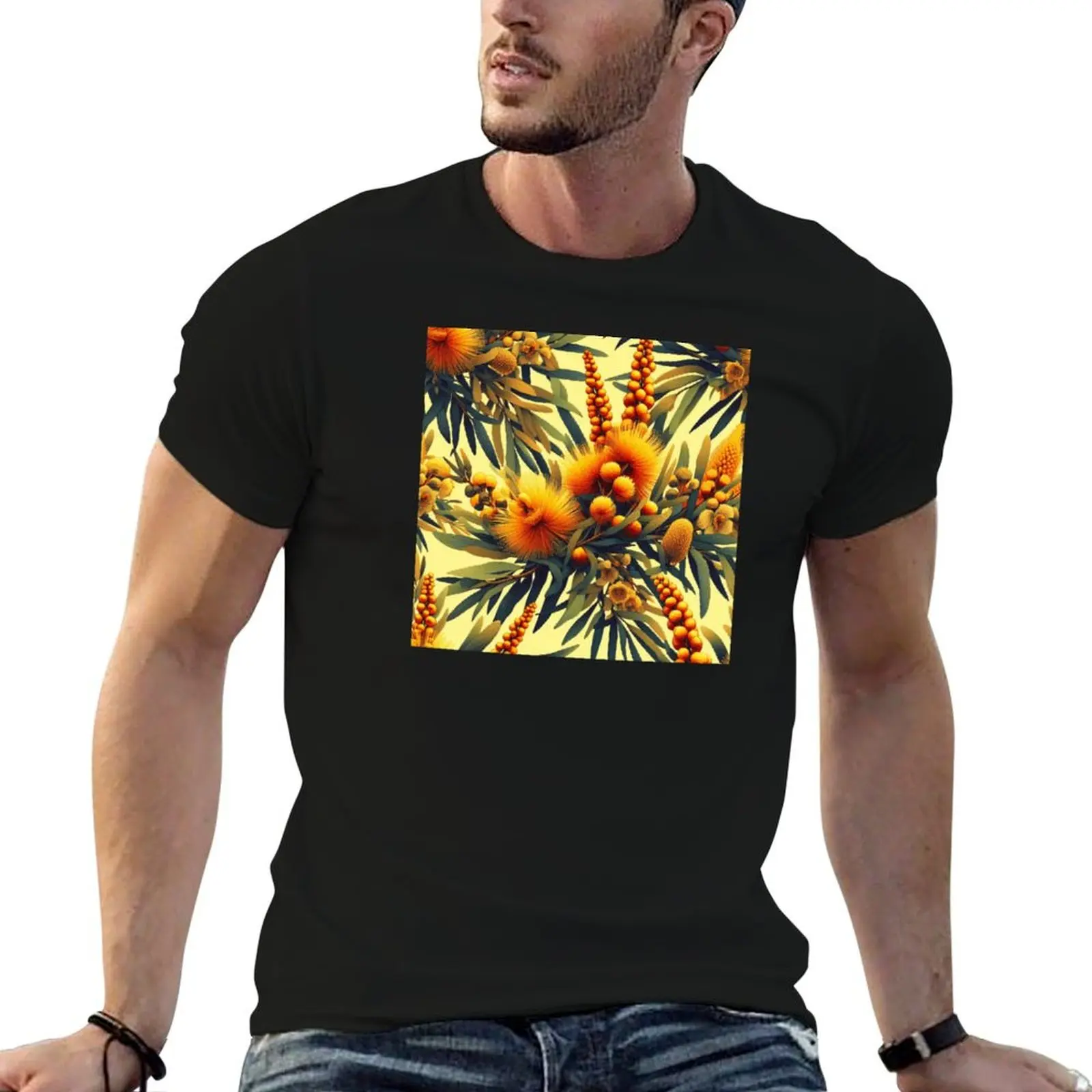 

Exotic Flower Wildflowers T-Shirt t shirts for man cotton t shirt man casual t shirt man designer T-shirt