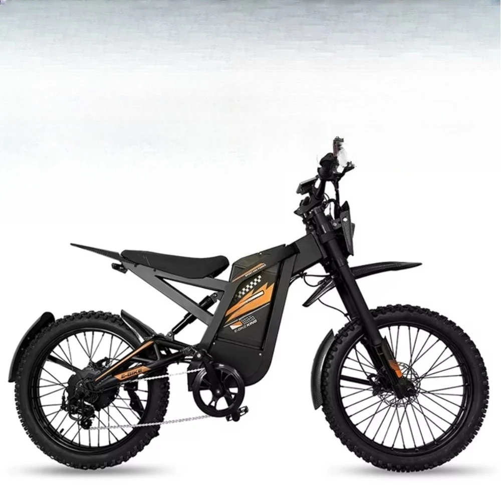 GT-2000 New Arrivals Wholesale  EV ET Fat Tire Powerful Dirt E EBIKE Electric Mountain Bike Bicycle Dirtbike