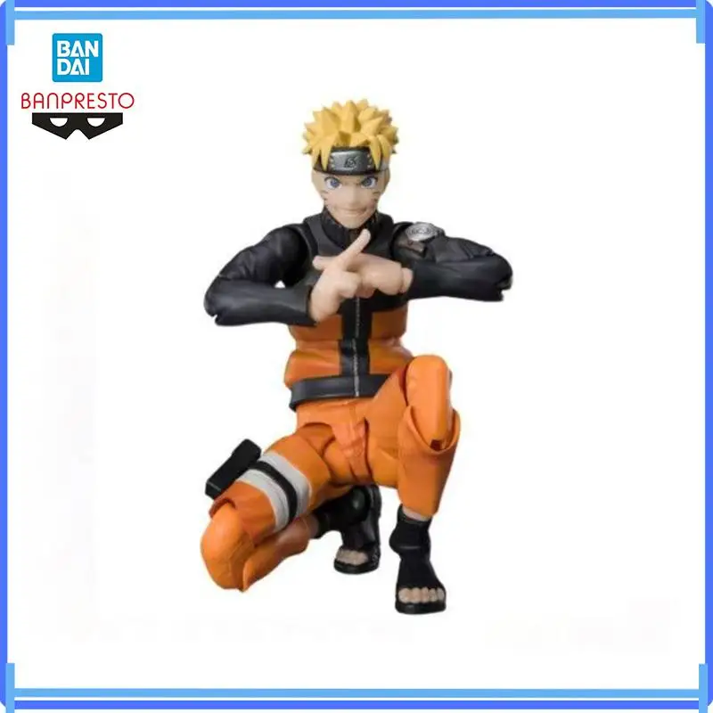 

Bandai In Stock Original Shf Naruto 2.0 Articulated Uzumaki Naruto Action Figure Model Boxed Toys Gifts Ornaments