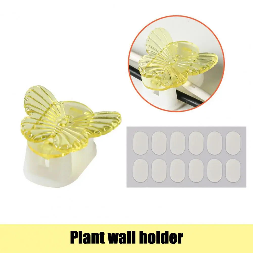 

Indoor Plant Accessories Orchid Vine Plant Support Clips 20 Pack Butterfly Design with Strong Adhesion Waterproof for Plants
