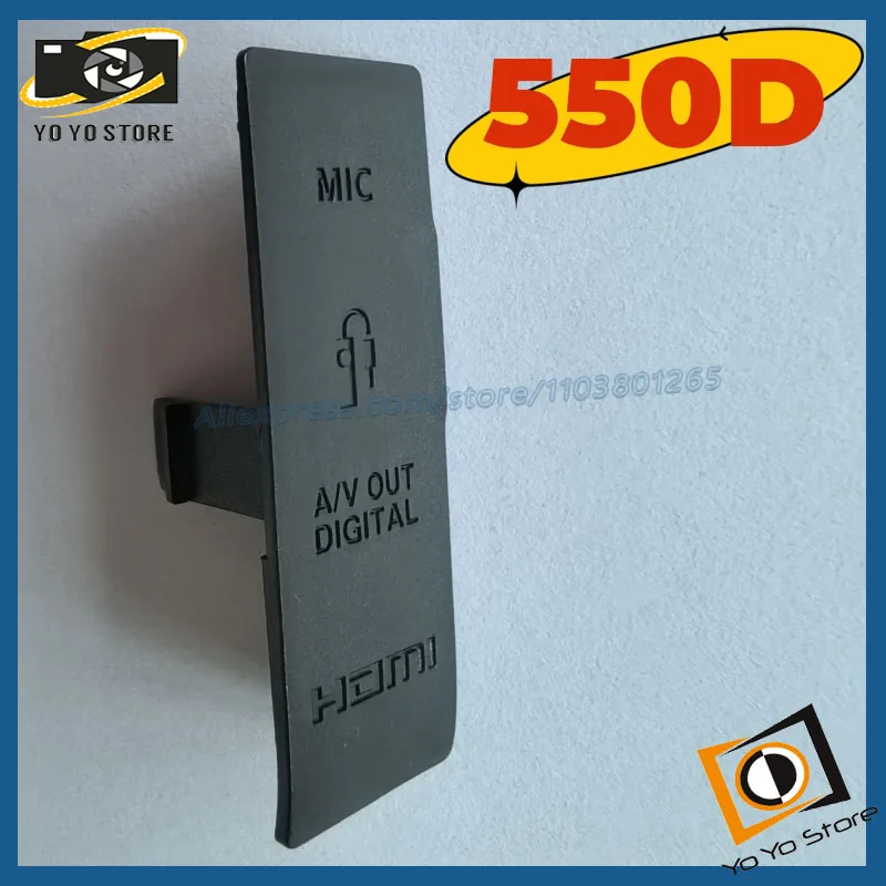 

For Canon 550D USB Leather Cover Port Plug Side Rubber Camera Repair Parts