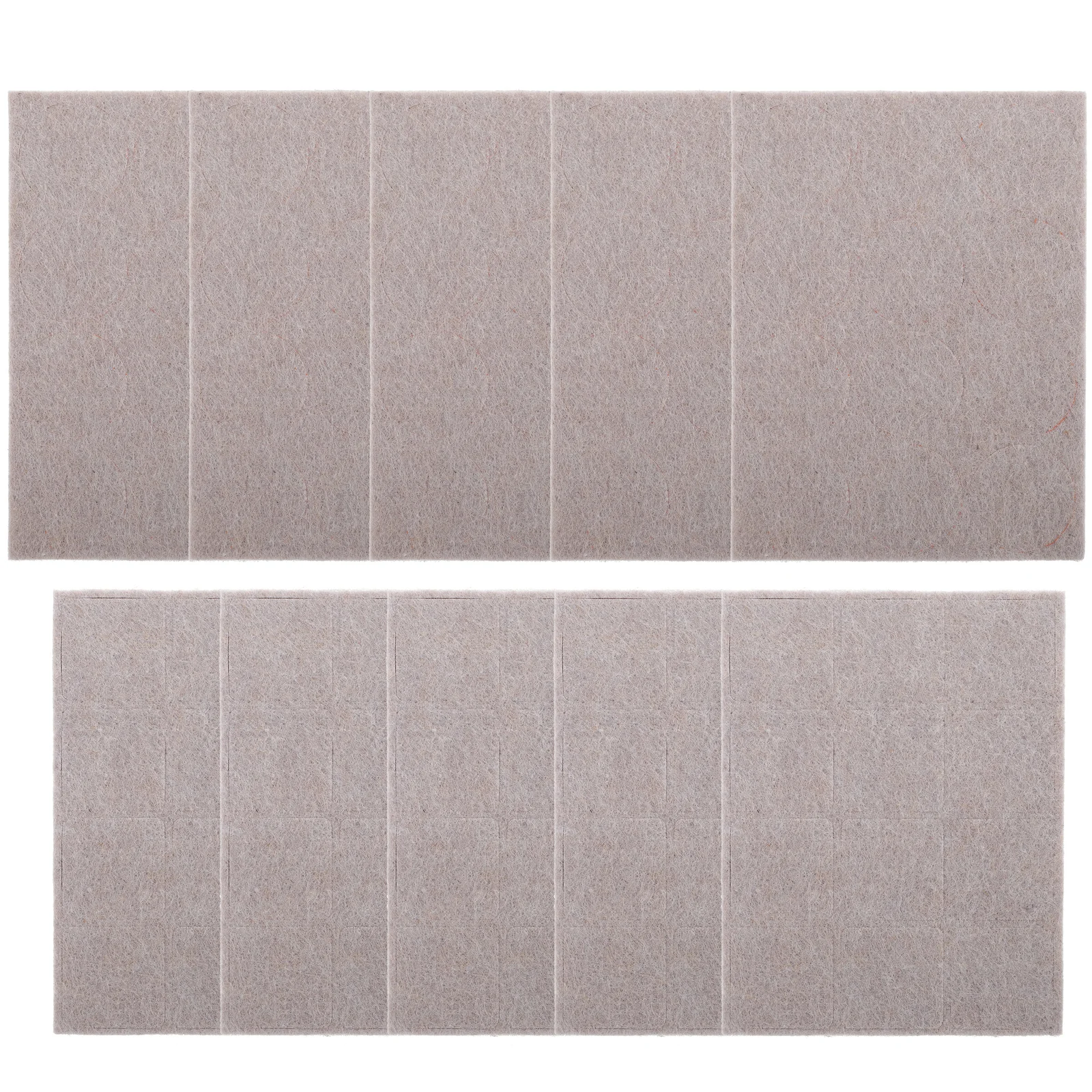 

98pcs Furniture Floor Protectors Pads Felt Desk Legs Chairs Hardwood Laminate Non Slip Scratch Resistant Home Office