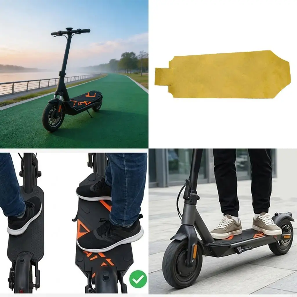 

Silicone Foot Platform Cover Electric Scooter Thick Nonslip Footrest Foot Mat For A1Electric Scooter Spare Part 69HD