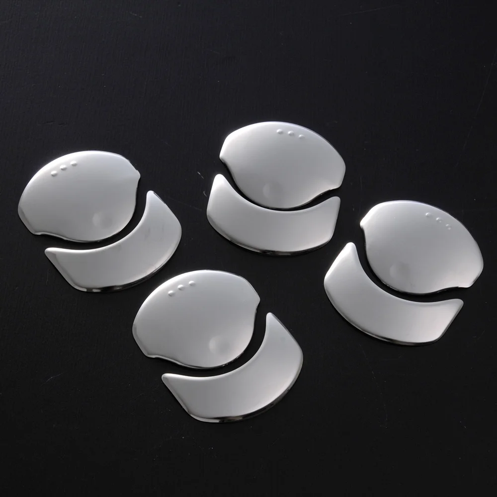 8pcs Car A/C Air Vent Cover Air Outlet Garnish Stainless Steel Sticker Car Styling Accessories for Nissan Caravan NV350 E26