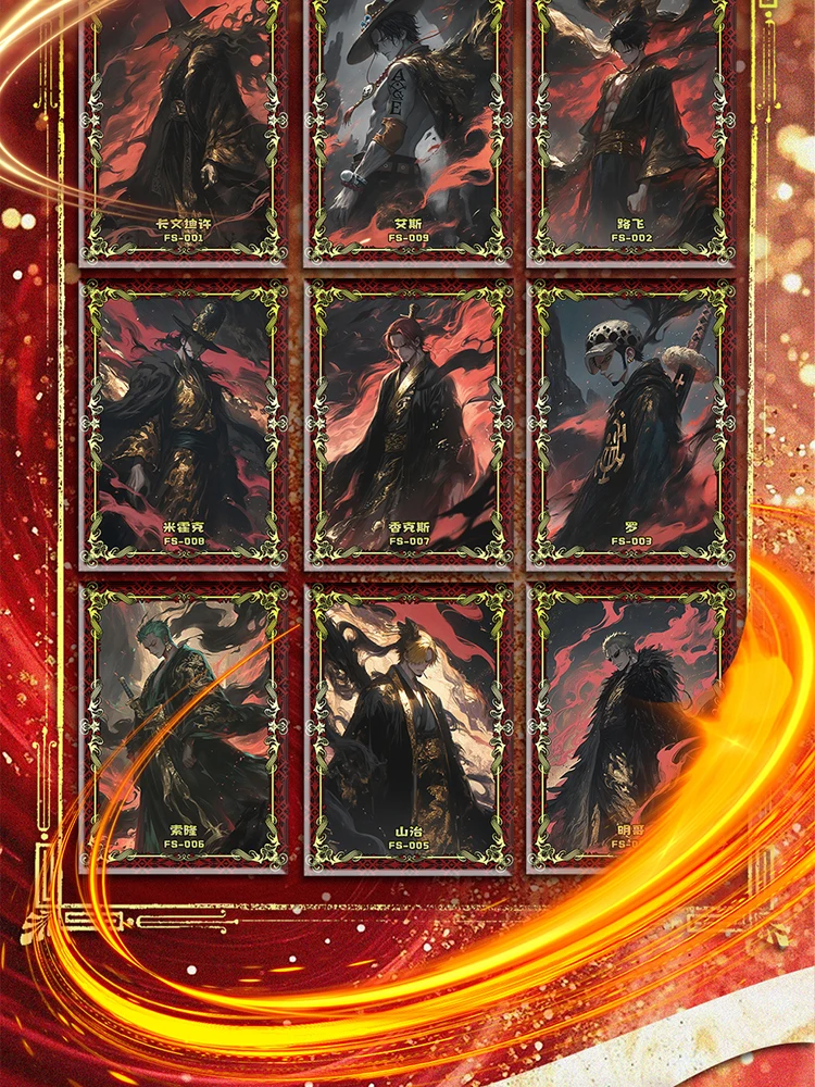 Groothandel 2025, nieuwste Xiaoyao culturele creatie · One Piece Anime Character Collection-kaarten, verjaardagscadeaus voor jongens en meisjes