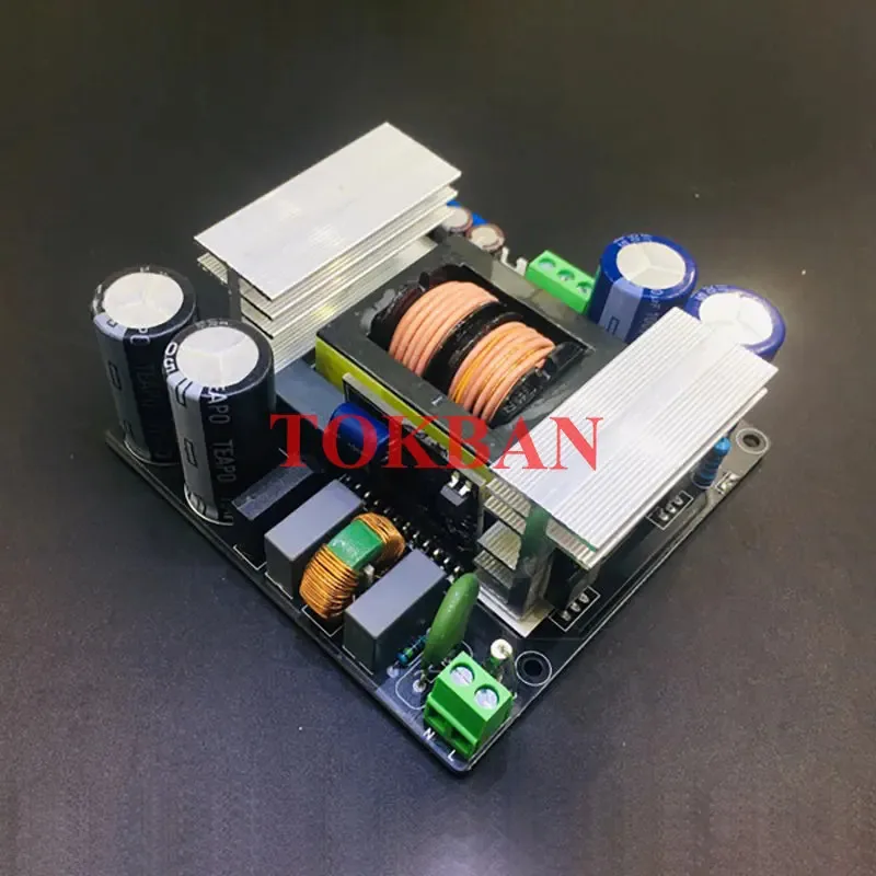 Tokban 700 واط LLC مكبر للصوت تحويل التيار الكهربائي مجلس المزدوج الناتج الجهد +-30 فولت-80 فولت لتقوم بها بنفسك مكبر للصوت الصوت AC200-240V