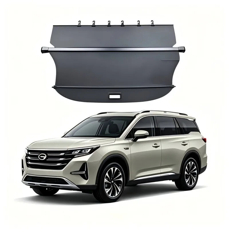 Cargo Cover Trunk Privacy Shade Rear Security Partition Anti-Theft Shield Organizer for GAC Trumpchi S7 2025