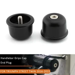 Scrambler 1200XC Motorcycle Handlebar Grips Handle Bar Cap End Plug For Triumph Street Twin Cup Speed Bonneville T100 T120