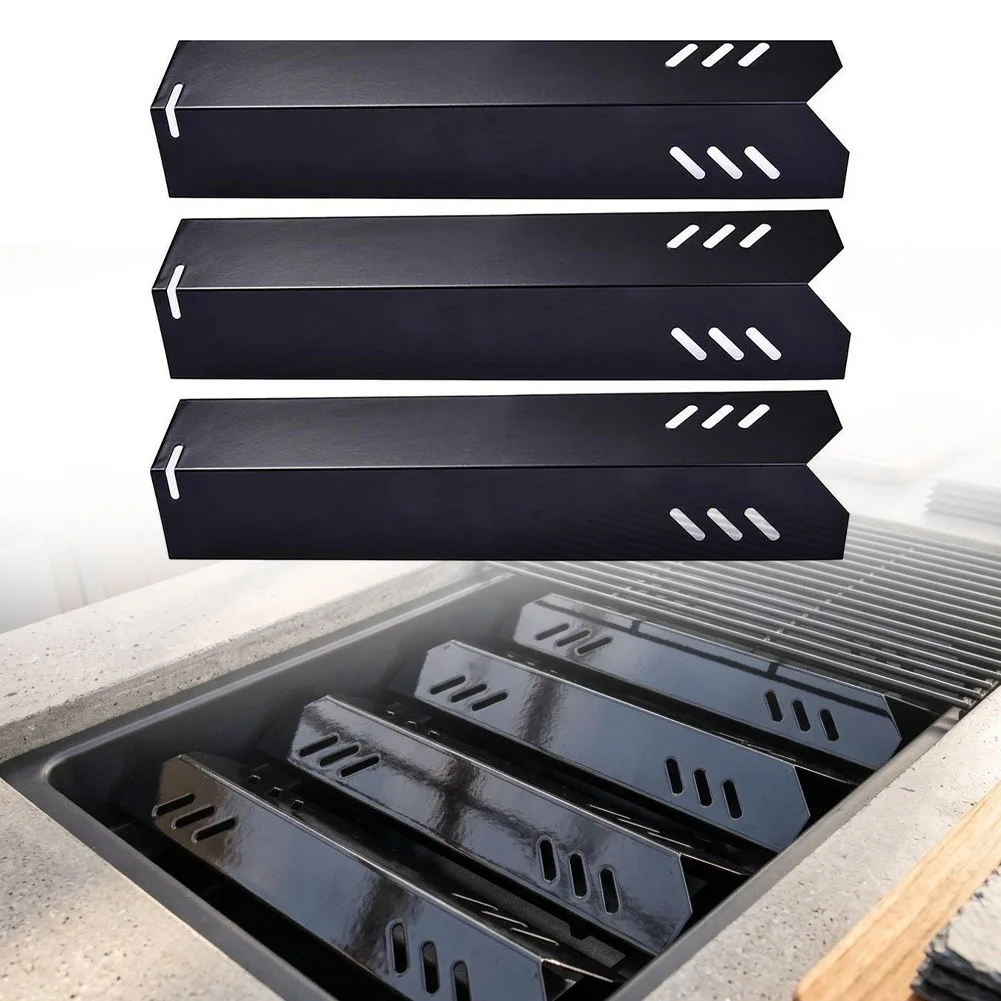 Enamel-Coated Heat Plate for Dyna-Glo DGF510SBP GBC1440WRSB-C Gas Grills Heat Distribution and Cooking Support