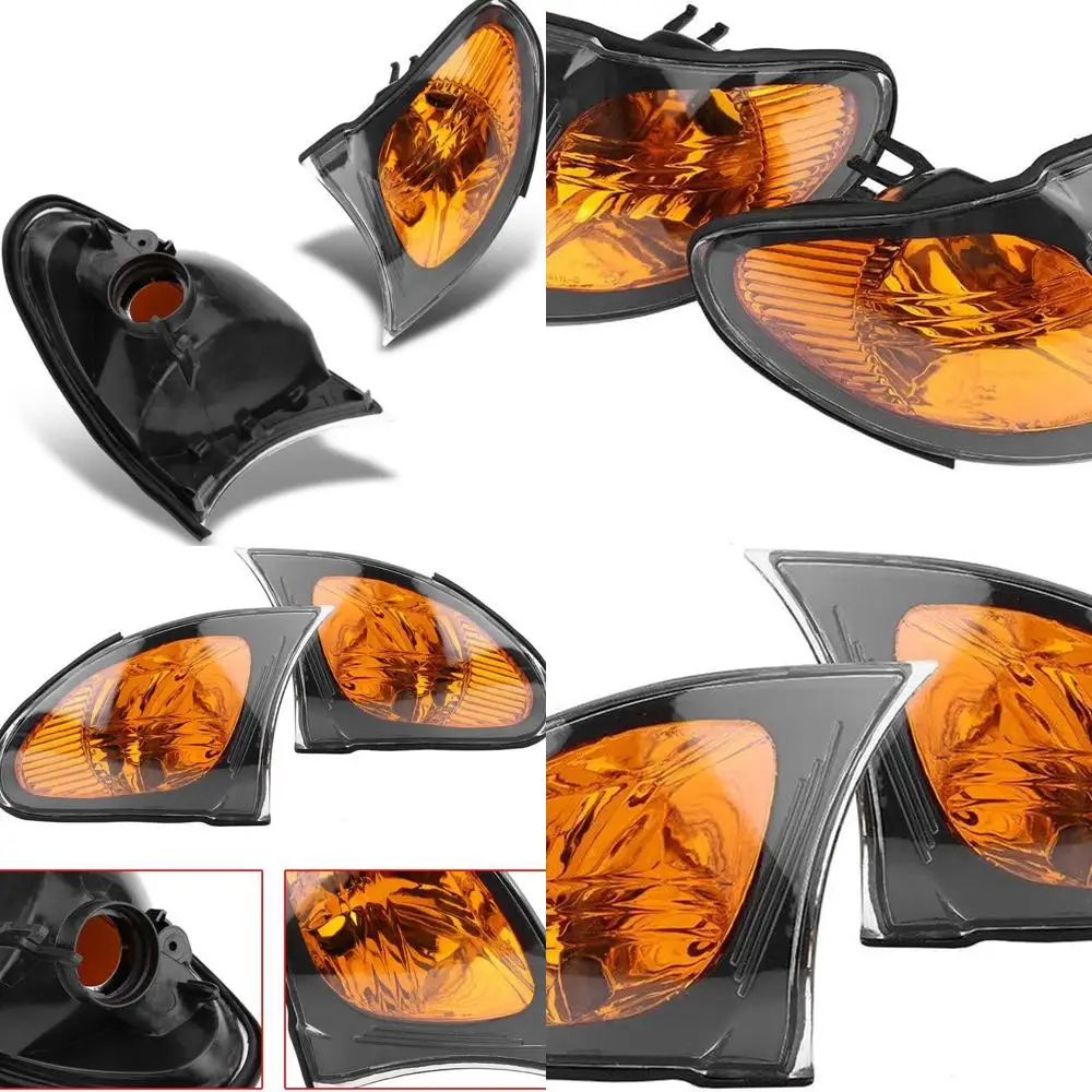 

Крышка углового фонаря, для E46 3 серии 4DR 2002-200, пара угловых линз, крышка указателя поворота, желтая линза