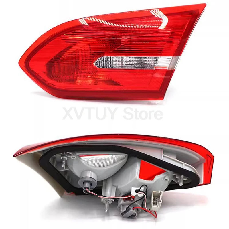 フォード フォーカス 2015-2018 3 セダン用 左/右側 LEDテールランプ ダイナミックターンシグナル デイタイムランニングライト