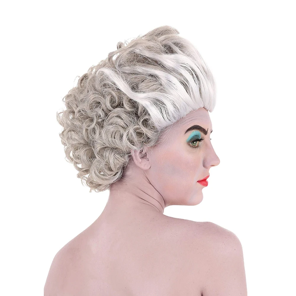 HAIRJOY Kunsthaar Damen Lockige Vampir Hexe Perücke Synthetische Perücken Halloween Perücken – Detail 2