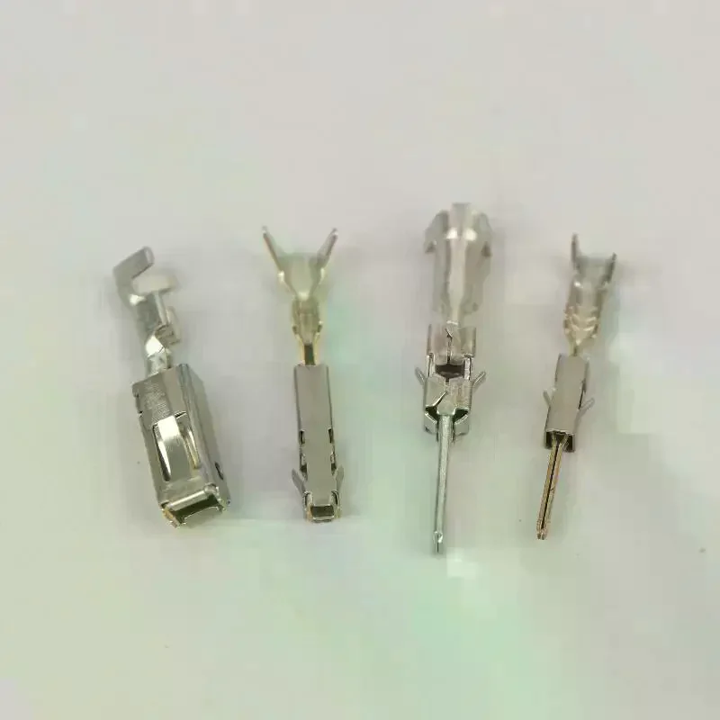10Pcs Female Male Crimp Terminal 0.35mm 2-2.5mm² For Car Big J519 BCMJ519 Car Terminals 2.8mm 1.5mm Pin Terminal
