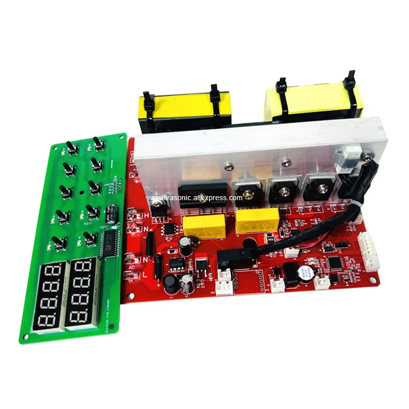 28 кГц 40 кГц 200 Вт ультразвуковой генератор печатных плат плата управления для домашней машины для очистки овощей и фруктов