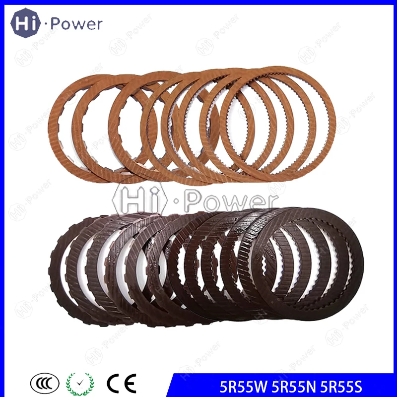 

5R55N 5R55S Friction Plate Automatic Transmission Clutch Plate For Ford Jaguar Lincoln Car Gearbox Disc Kit 5R55W