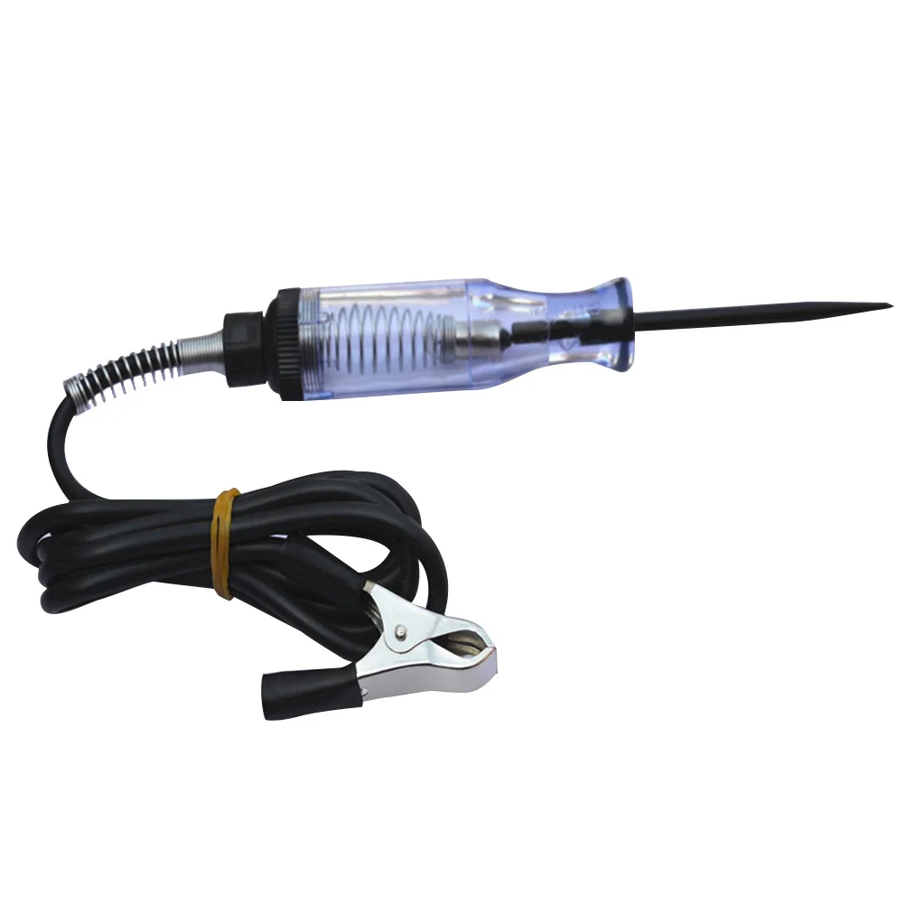 12-24 فولت اختبار ضوء لمبة سيارة جهاز فحص الدائرة الكهربائية القلم أداة تشخيص السيارة الكهربائية جهد السيارة