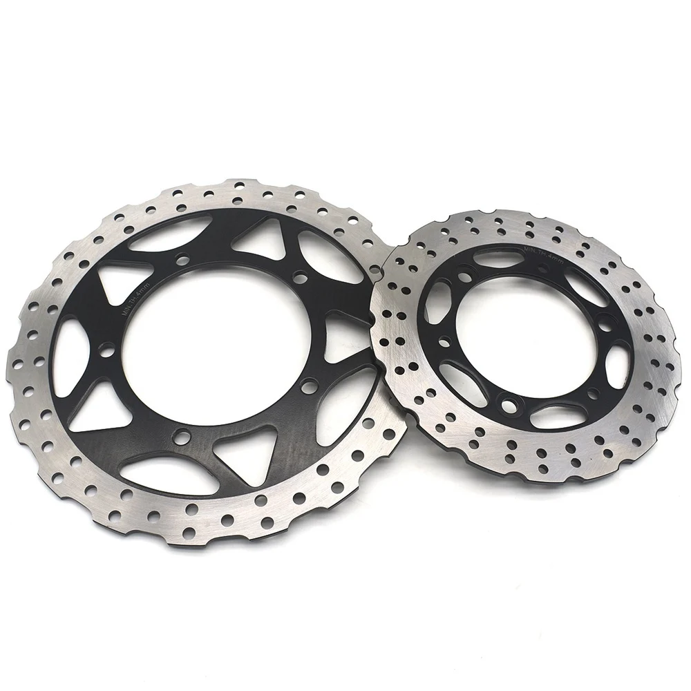 Motorcycle Front Rear Brake Disc Rotor For Kawasaki KLE 300 KLE300 Versys-X 300 2017 2018 2019 2020