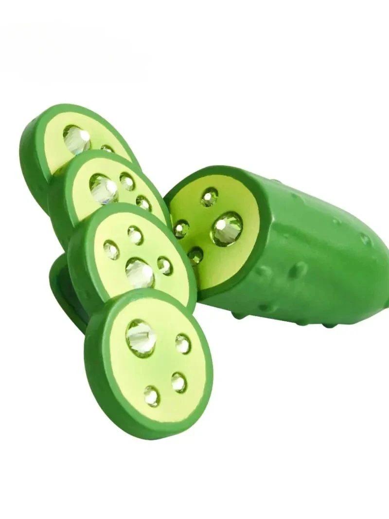 Beauty and Skincare The Body Many Ways Sliced Cucumber Ring Are Fun Realistic Fashionable and Funny April Fool\'s Day Accessories