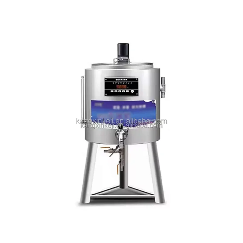 크림/우유 저온살균기(냉장 기능 포함) 50L 저온 및 고온 기계 우유/얼음