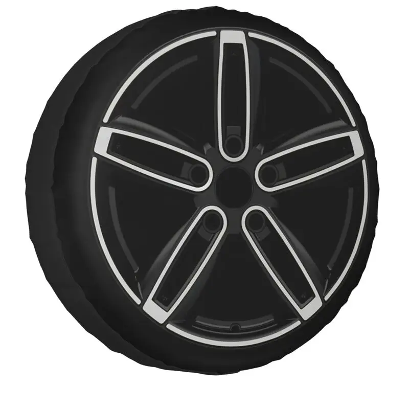 

Изготовленный на заказ забавный чехол на колесо из сплава с рисунком колеса 4WD 4x4, защита запасного колеса, подходит для Toyota Land Cruiser Prado 14 дюймов, 15 дюймов, 16 дюймов, 17 дюймов