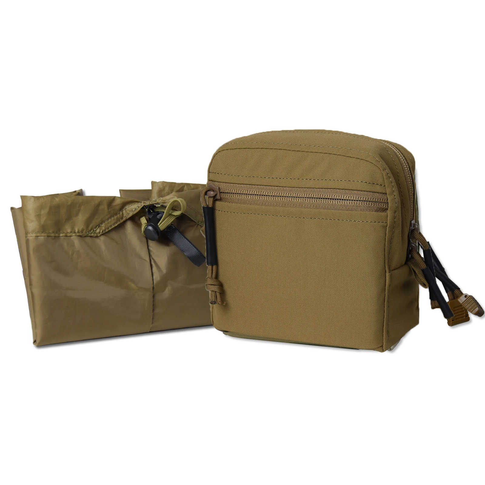 Imagem -03 - Nylon Tactical Admin Bolsa com Reciclagem Adicional Bolsa Airsoft e Hunting Molle Bolsa 500d