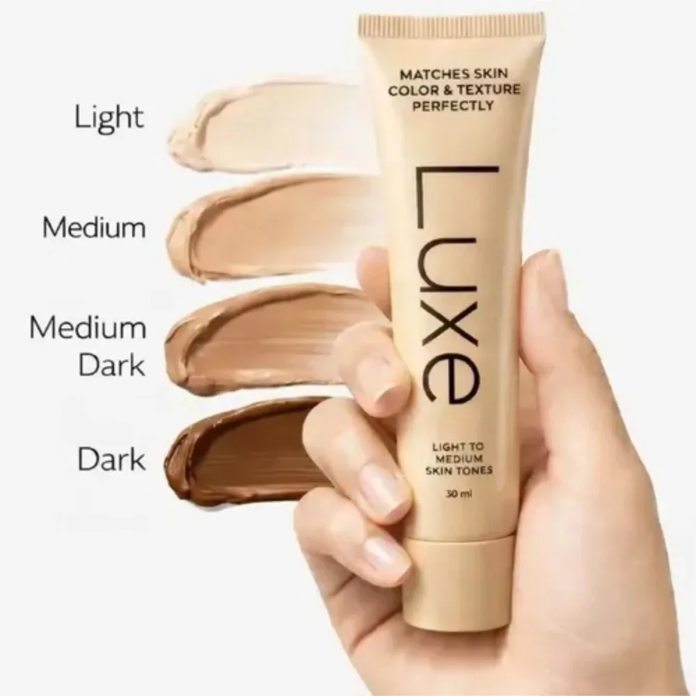 Luxe Magic Color Changing Foundation Adaptive Skin Tone Shade Lightweight Non‑Cakey Hydrating Coverage Foundation Makeup
