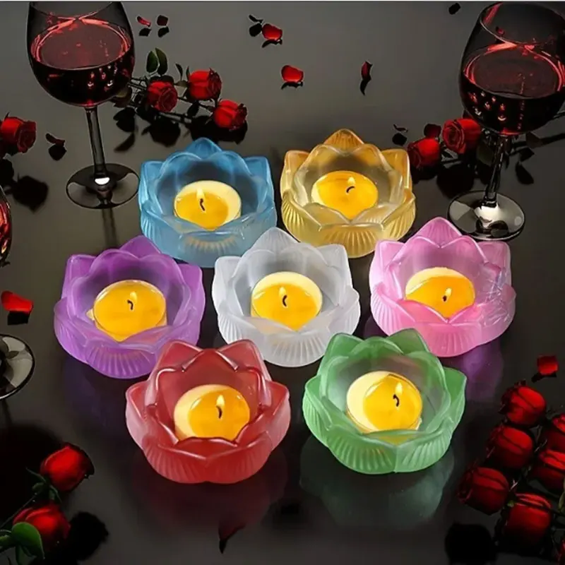 DIY Silicone Mold For Lotus Candlestick Multi Functional Ashtray Storage Box Silicone Mold Creative Handicraft Accessories