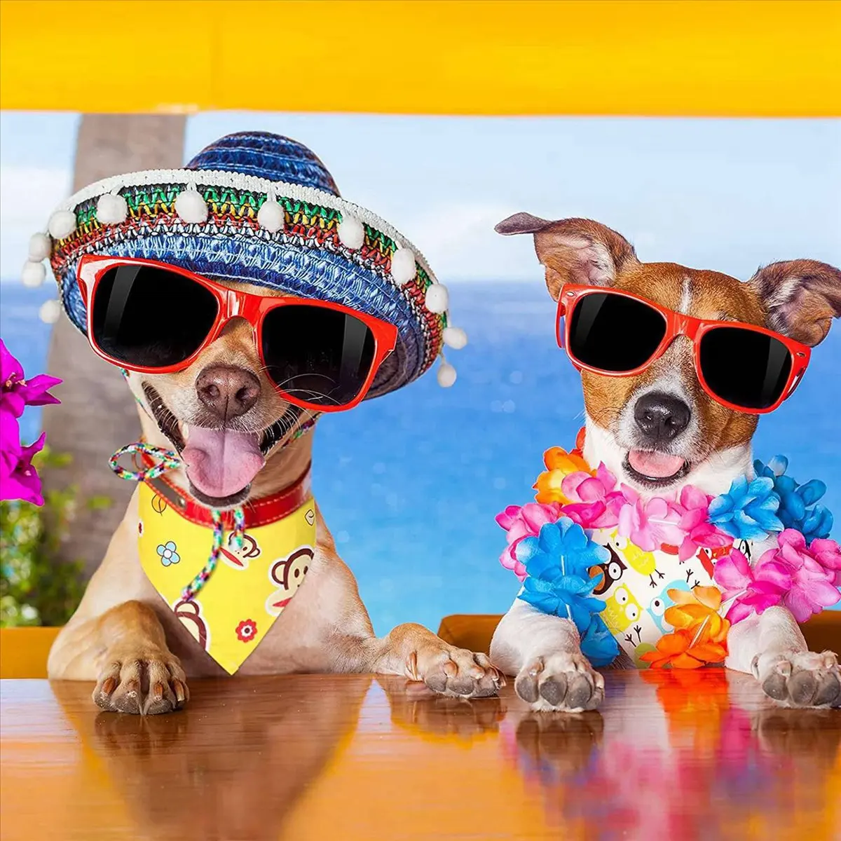 *A91P 12 Pcs Sublimation Blank Pet Bandana Heat Transfer Washable DIY Triangle Dog Scarf Bibs Kerchief for Dogs Puppy Cats
