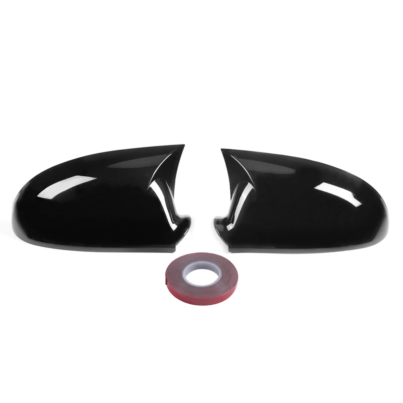 Fit For VW Golf MK5 GTI 2003 - 2009 Jetta 5 Passat B6 B5.5 Rhyming Rearview Mirror Cover Wing Mirror Caps Case Horn accessories