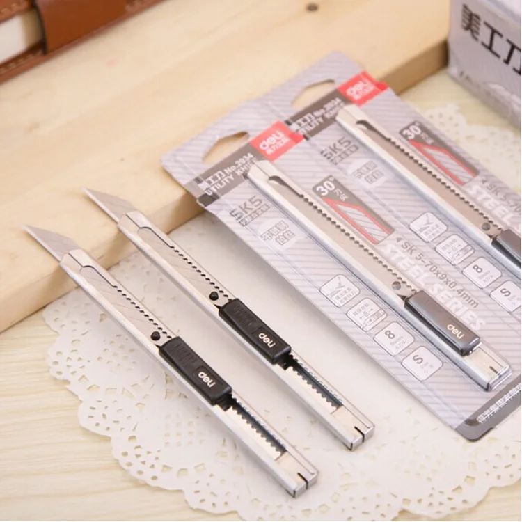 1pc Heavy Duty Alloy Steel Utility Knife Sharp Durable Multi-function Cutter for Box Opening, Wallpaper, Carving & Crafting