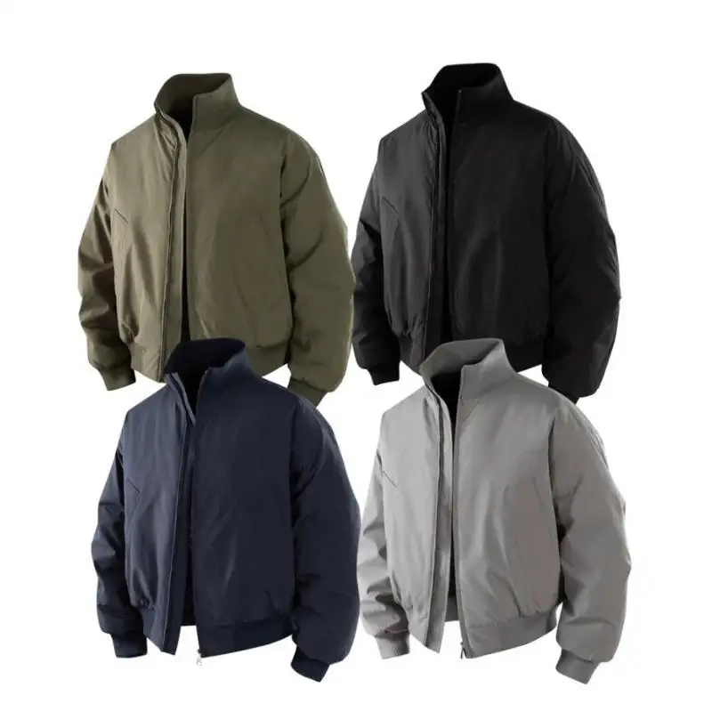 

Мужское зимнее пальто American Sle Cotton Jaet ort Fit, футболкозащитный летный костюм, хлопковая верхняя одежда CleanFit с кетками