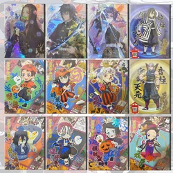 Demon Slayer SSP EX card Kamado Tanjirou Iguro Obanai Himejima Gyomei Kochou Shinobu Toy collection boy Birthday Christmas gifts