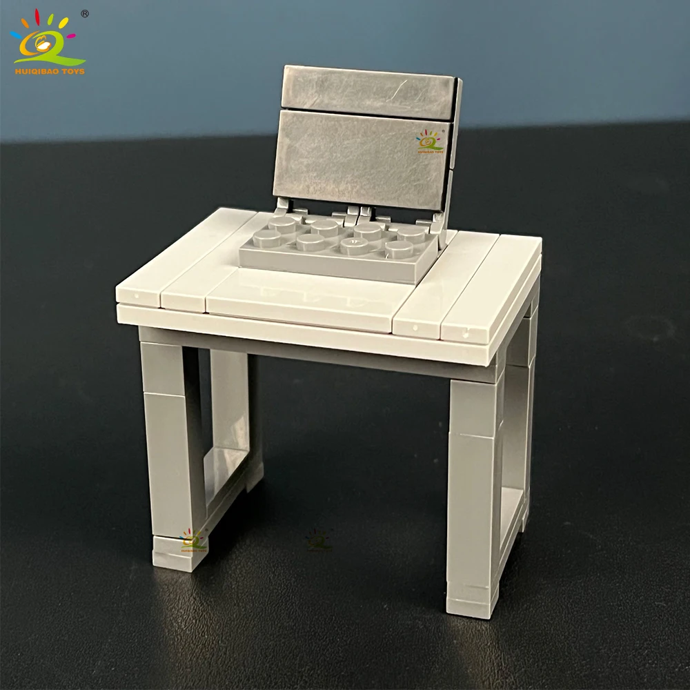 HUIQIBAO Kreatives MOC-Baustein-Garnelen-Modell, Figuren, Puzzle, Montage, Internet-Berühmtheit, kreative Parodien, zusammengebautes Spielzeug – Detail 7