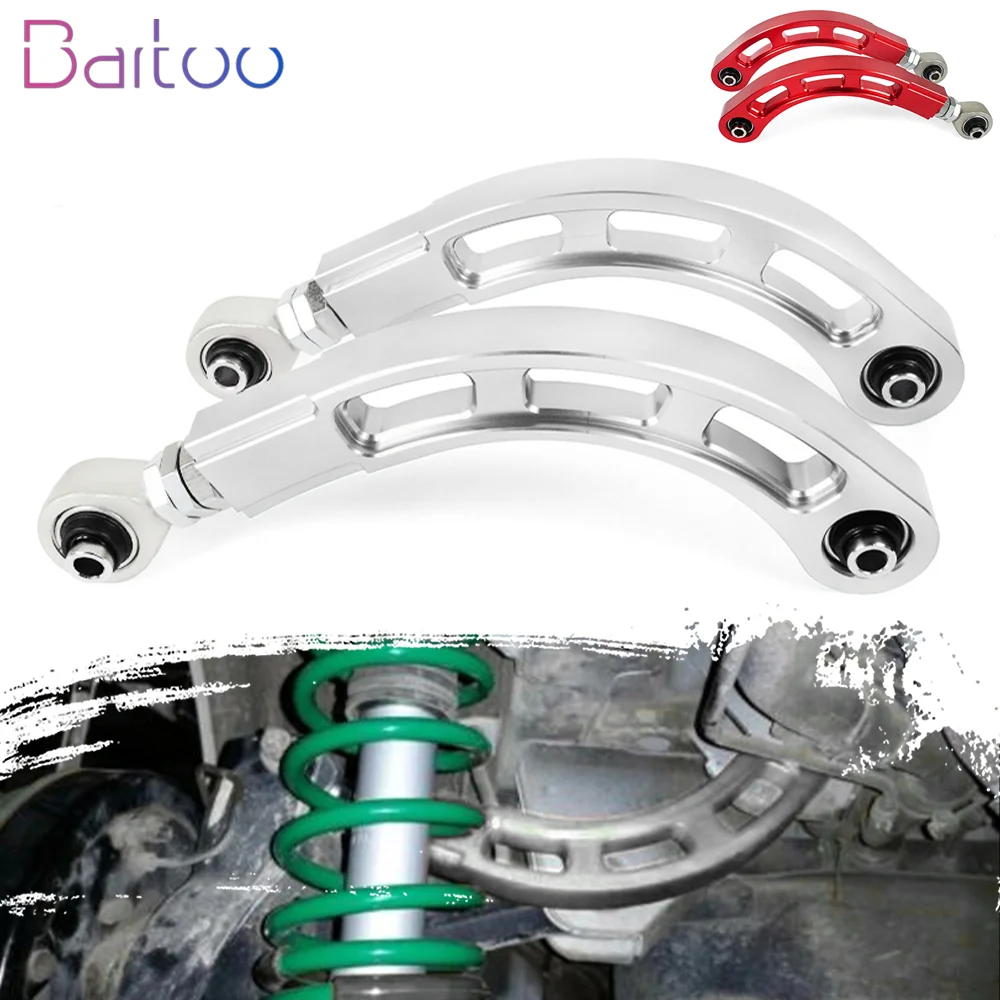

Adjustable Camber Rear Arms 2Pcs Rear Upper Control Camber Arm With Bearings For 2008-2017 Mitsubishi Lancer(CY/CZ) LCA023