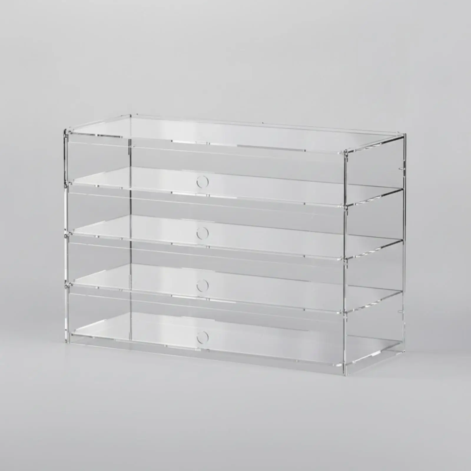 Keyboard Storage Cabinet Clear Organizer Dustproof for Collectors, Gamers