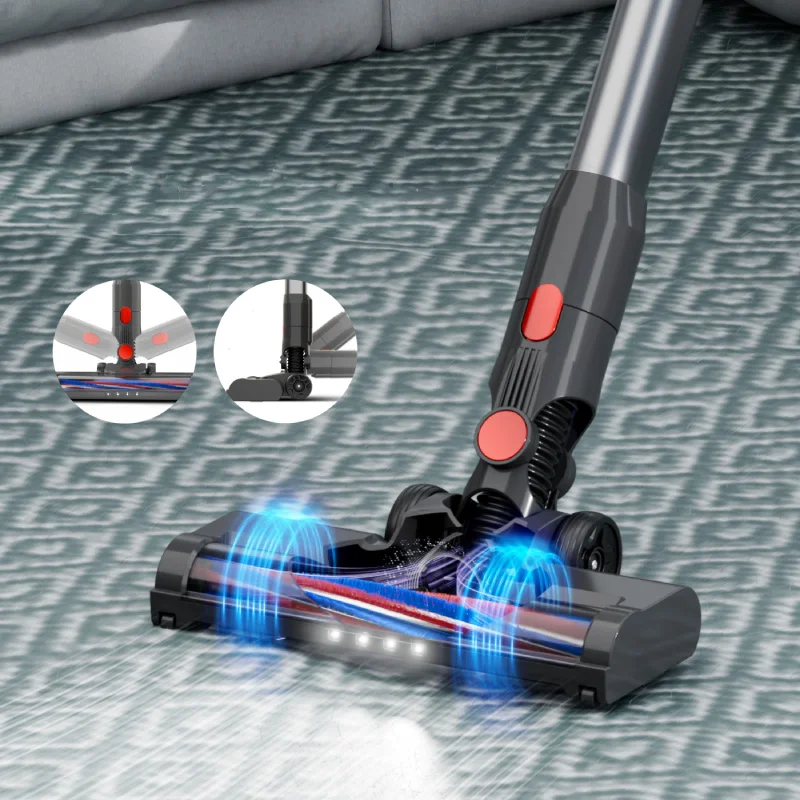 

Floor Care High Suction Vertical Lock Buckle Handheld Standing Brushless Motor Wireless Cordless Vacuum Cleaner