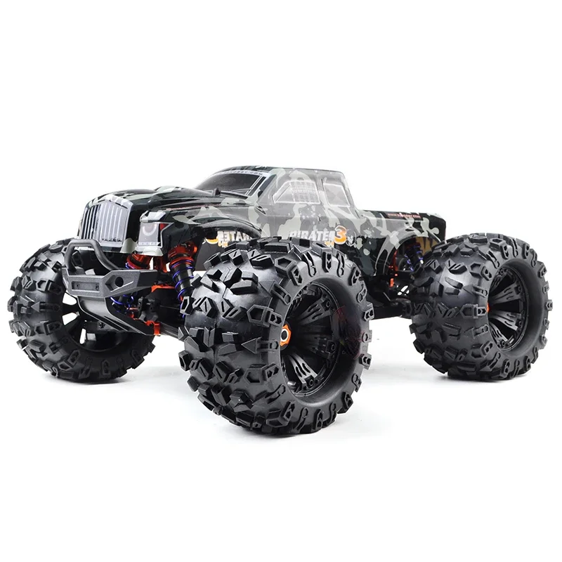 1/8 Four-wheel Drive Scooter Remote Control Vehicle Brushless Violent Off-road Vehicle Model Toy Gift