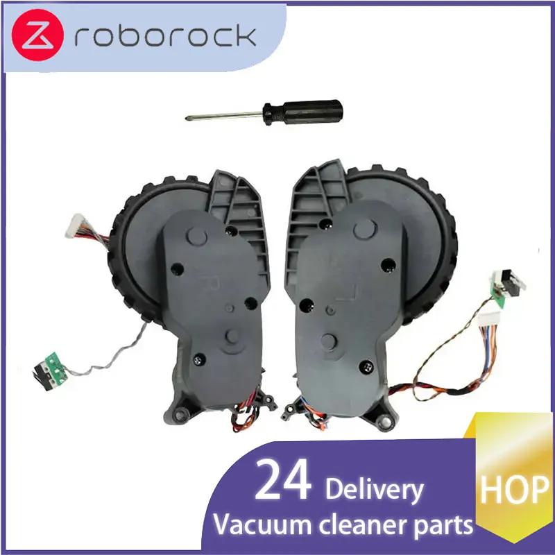 

Original Roborock S7 S5 MAX S6 MAXV T7 T7S Aksesori Pengganti Roda Kanan Kiri Wadah Robot Aksesori Penyedot Debu