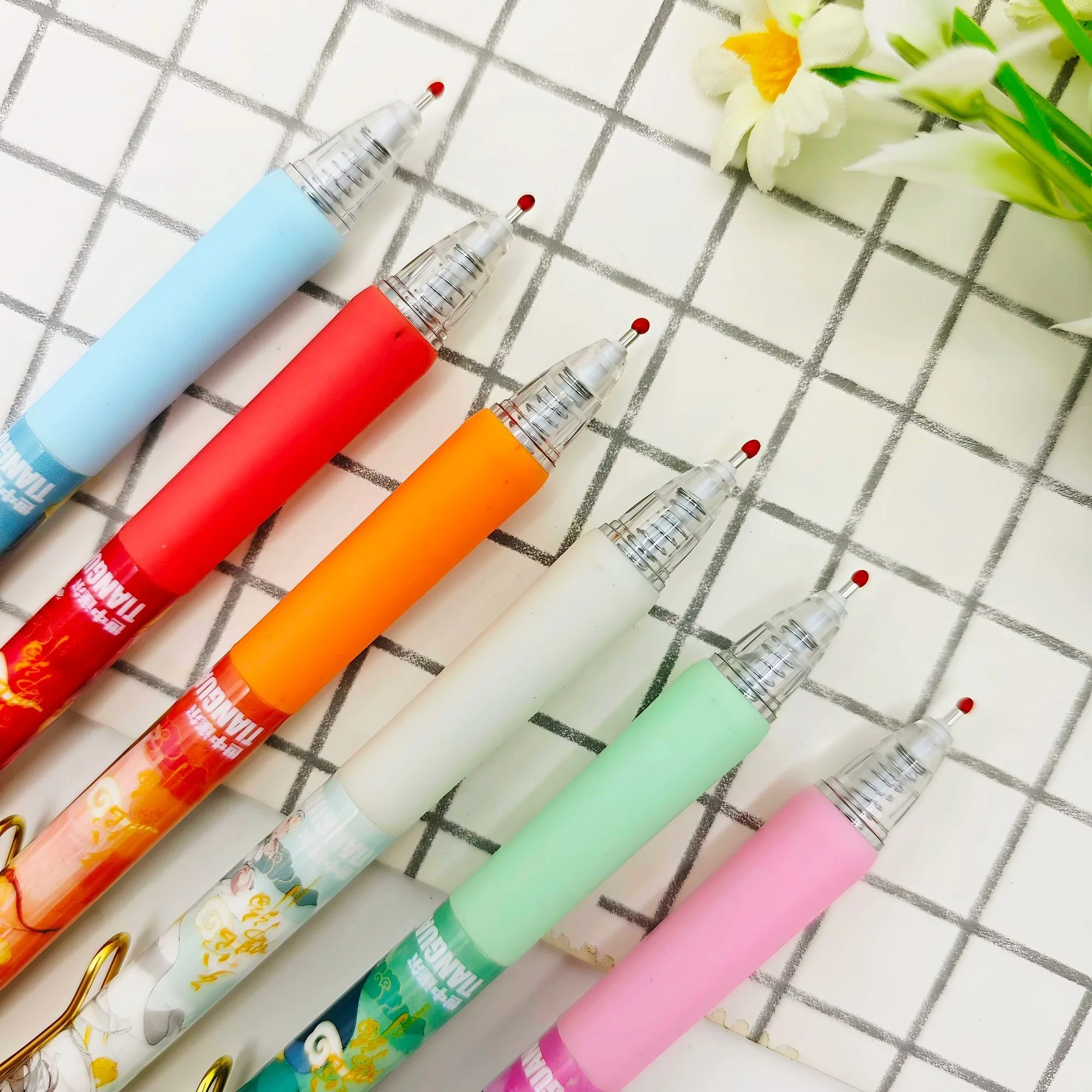 1Pc Anime Heaven Official\'s Blessing Pen Toy Tian Guan Ci Fu Gel Pen Study Stationery Toys Gift 0.5mm