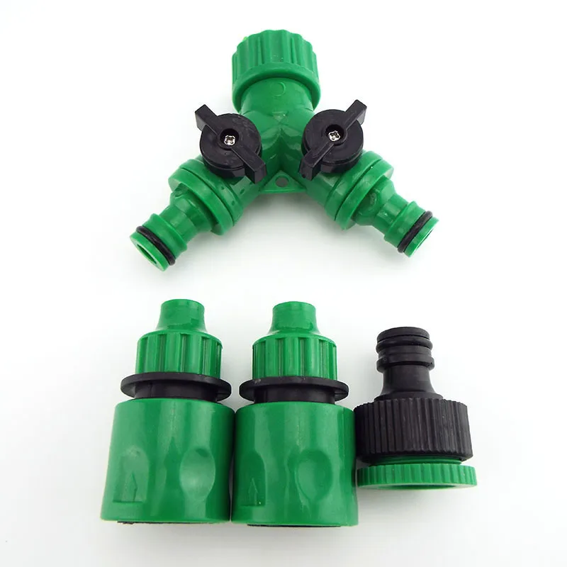 Garden Water Tap Quick Connector  4/7mm 8/11mm Thread Nipple Joint Splitter Drip Irrigation Hose Adapter for Watering Tool B4