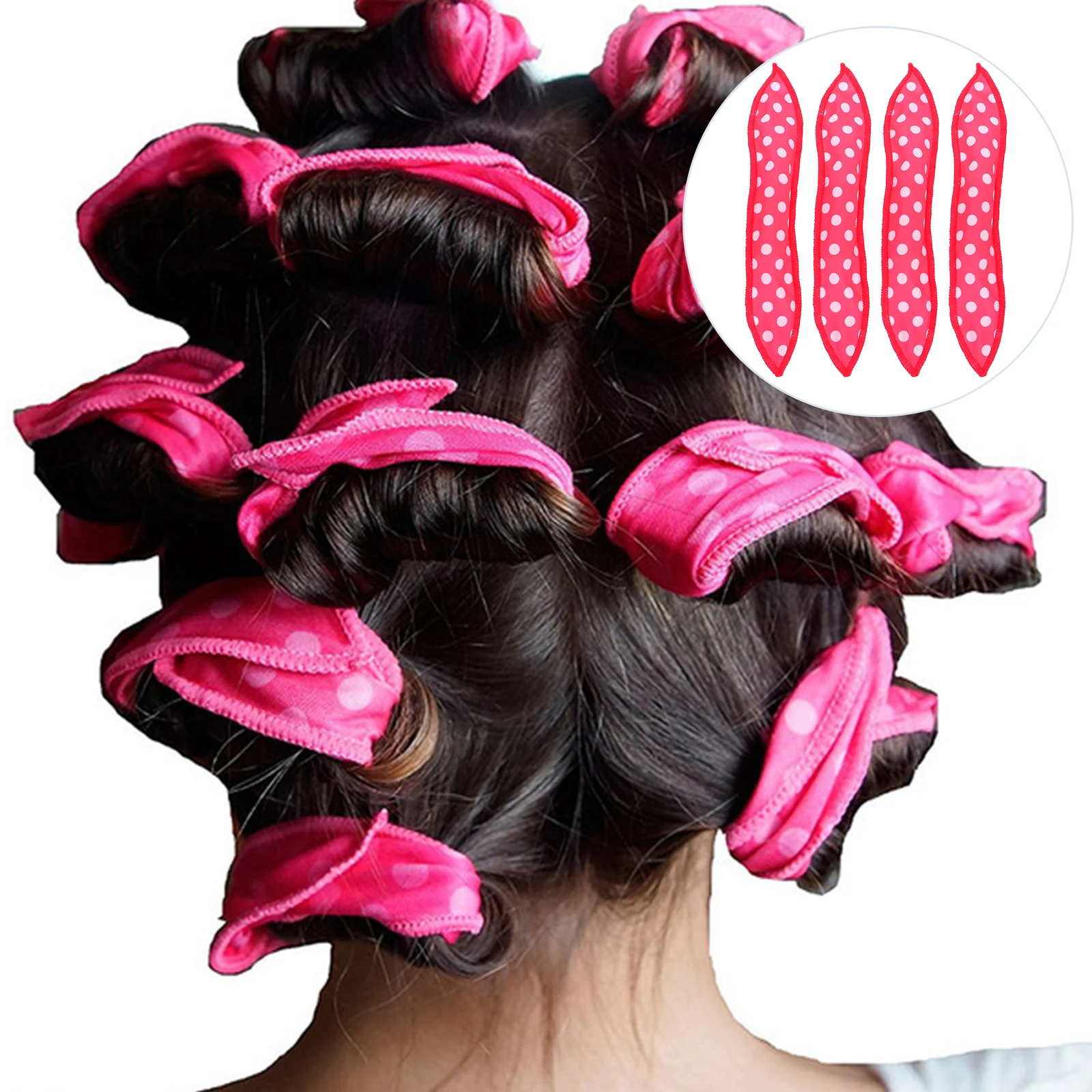 

19Pcs Sleep Hair Curler Sponge Roller Curlers for All Hair Types Damage Free Overnight Styling Loose Waves Comfortable