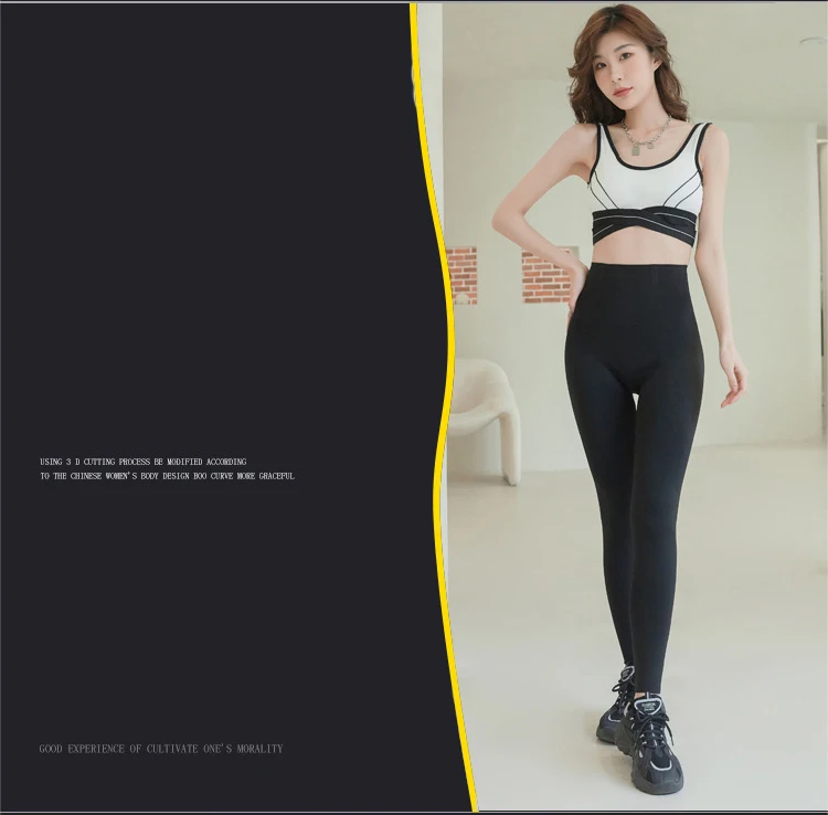 BIVIGAOS Micro-Pressed Butt Lifter Leggings Women 5D Slim Spring Autumn High Waist Fitness Push Up Leggings Sport Shark Pants
