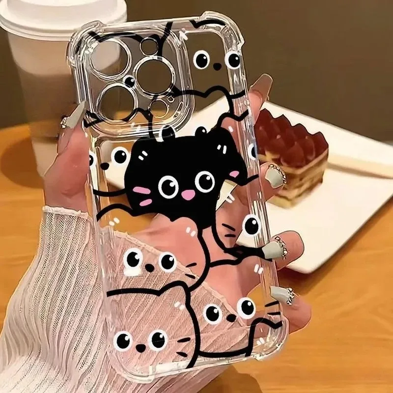Funda de teléfono con bonito oso para Honor 400 Smart 300 Ultra 200 100 90 Smart 80 70 Pro Plus Lite SE GT, funda suave anticaída de cuatro esquinas