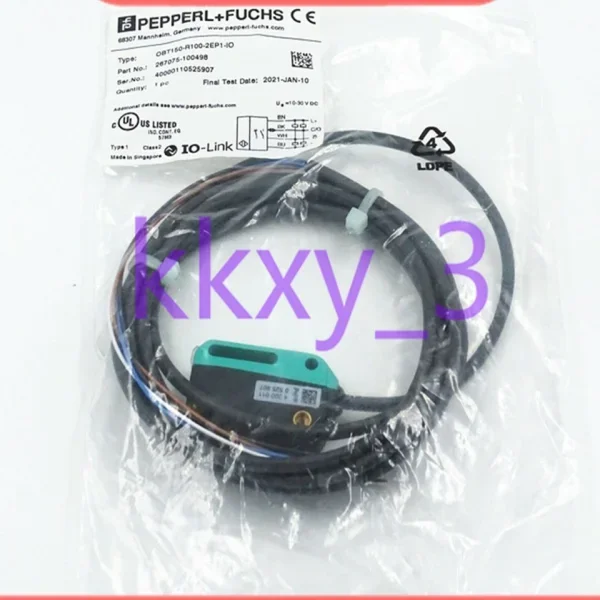 

1 шт. новый в упаковке датчик Obt150-r100-2ep1-io 267075-100498, абсолютно новый, оригинальный, в наличии, ПЛК