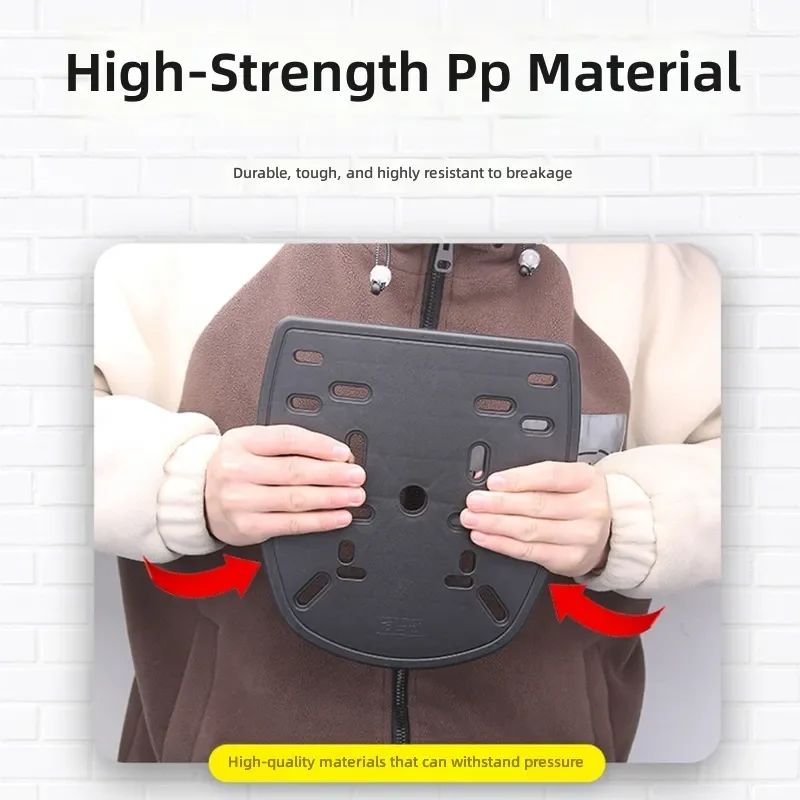 for Electric Vehicle Trunk Baseplate Universal Motorcycle Trunk Base Fixing Plate Screw Accessories Bead Reinforced Base