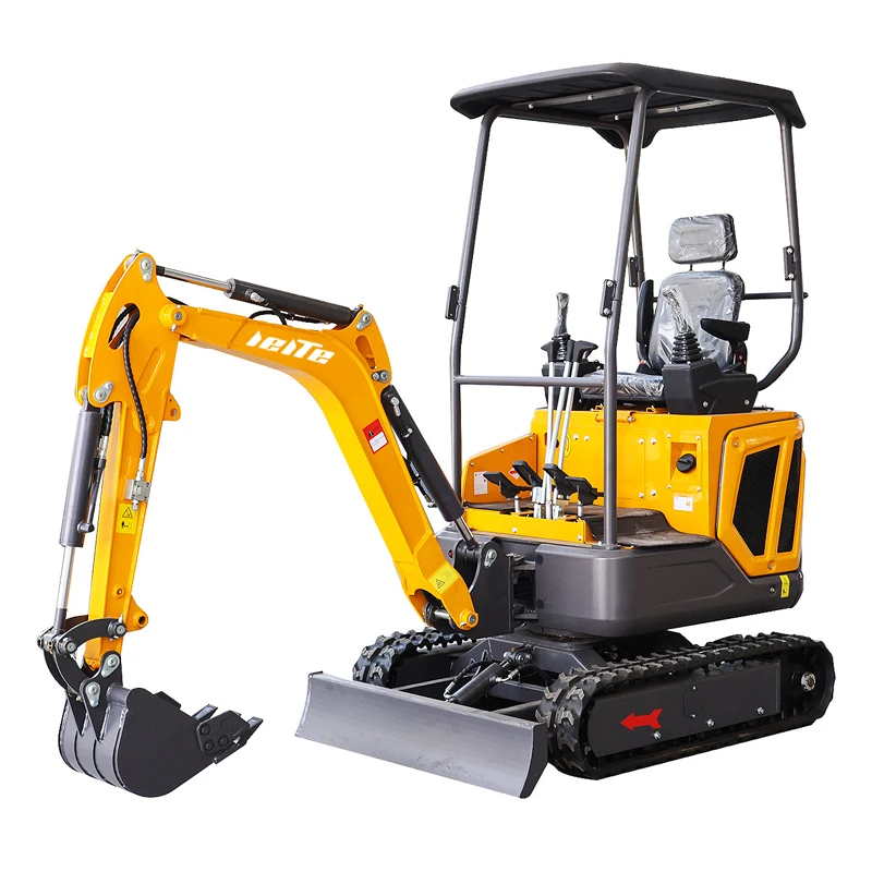 Miniexcavadora diésel China personalizada, 2000kg, 1 tonelada, 1,2 toneladas, hidráulica, 2 toneladas