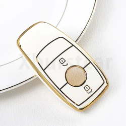 2/3/4 Button TPU Car Key Case Cover Shell Fob Protector for Mercedes Benz E C S GLC Class E200 E400 E63 W213 S550 S560 C260 A200
