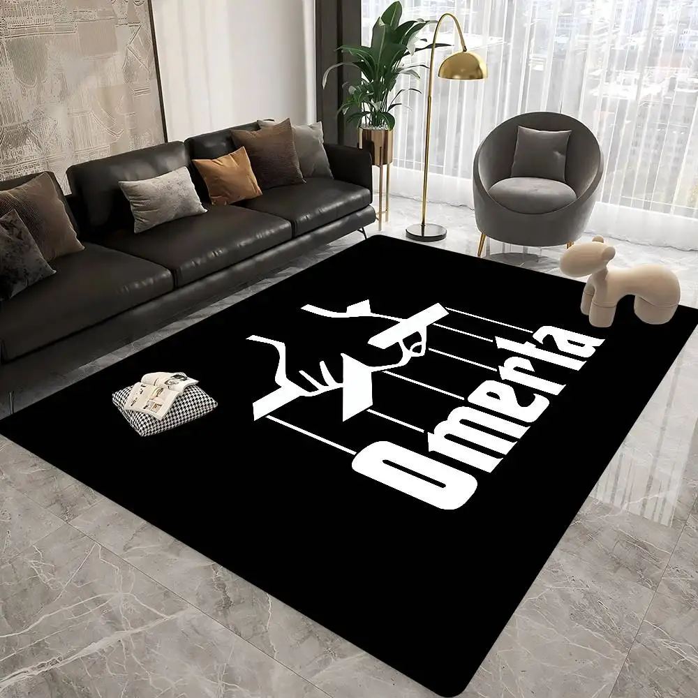 

O-Omerta S-Store Коврик для двери с логотипом Моющийся нескользящий коврик для гостиной, дивана, стула, кухонный коврик, коврик для стойки